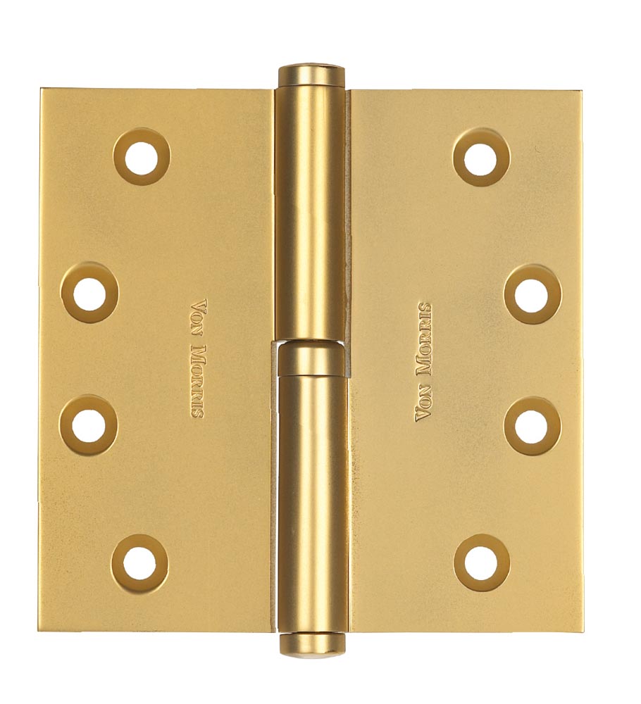 Two Knuckle - Lift Off - Solid Extruded Brass Hinge - Ball Bearing - Standard Weight